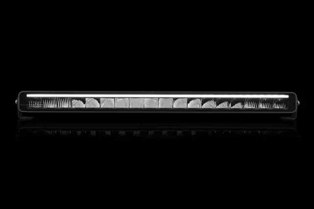 Lumen Helios SX20 LED fjernlys LED-bar m/ posisjonslys i oransje/hvitt 