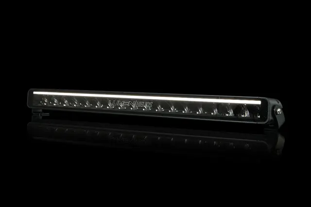 Lumen Helios SX20 LED fjernlys LED-bar m/ posisjonslys i oransje/hvitt 
