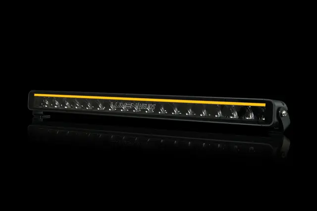 Lumen Helios SX20 LED fjernlys LED-bar m/ posisjonslys i oransje/hvitt 