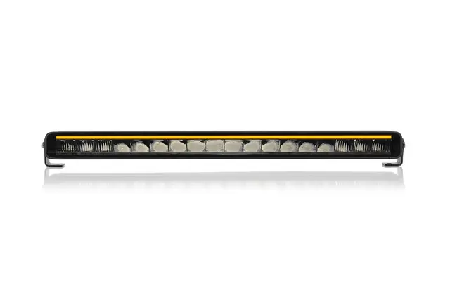 Lumen Helios SX20 LED fjernlys LED-bar m/ posisjonslys i oransje/hvitt 