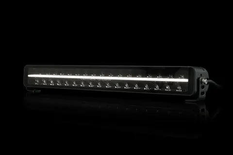 Lumen Helios DX20 LED fjernlys LED-bar m/ posisjonslys i oransje/hvit