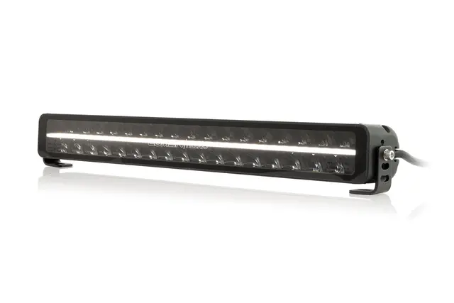 Lumen Helios DX20 LED fjernlys LED-bar m/ posisjonslys i oransje/hvit 