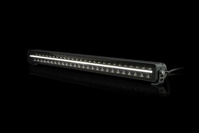 Lumen Helios DX30 LED fjernlys LED-bar m/ posisjonslys i oransje/hvit 