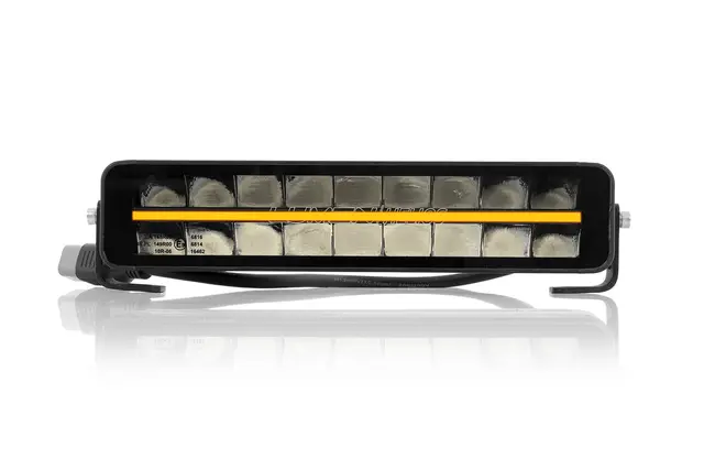 Lumen Helios DX10 LED fjernlys Ekstralys m/ posisjonslys i oransje/hvit 