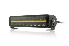 Lumen Helios DX10 LED fjernlys Ekstralys m/ posisjonslys i oransje/hvit