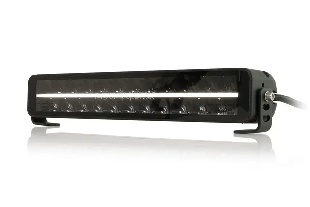 Lumen Helios DX15 LED fjernlys Ekstralys m/ posisjonslys i oransje/hvit 