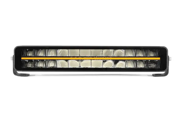 Lumen Helios DX15 LED fjernlys Ekstralys m/ posisjonslys i oransje/hvit 
