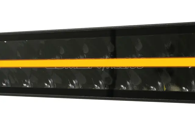 Lumen Helios DX15 LED fjernlys Ekstralys m/ posisjonslys i oransje/hvit 