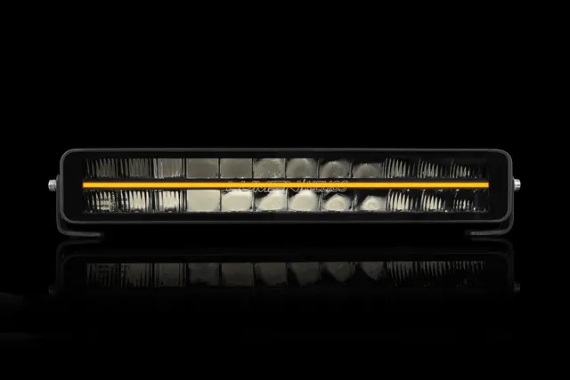 Lumen Helios DX15 LED fjernlys Ekstralys m/ posisjonslys i oransje/hvit 