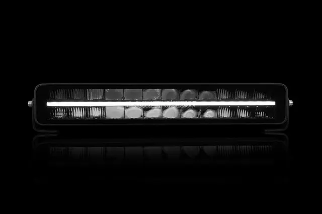 Lumen Helios DX15 LED fjernlys Ekstralys m/ posisjonslys i oransje/hvit 