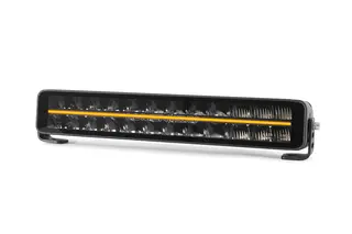 Lumen Helios DX15 LED fjernlys Ekstralys m/ posisjonslys i oransje/hvit
