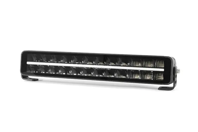 Lumen Helios DX15 LED fjernlys Ekstralys m/ posisjonslys i oransje/hvit 