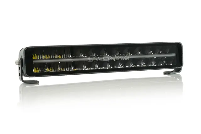 Lumen Helios DX15 LED fjernlys Ekstralys m/ posisjonslys i oransje/hvit 