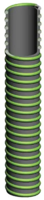 Sugeslange 1,5" Superelastisk 6 meter - helår 