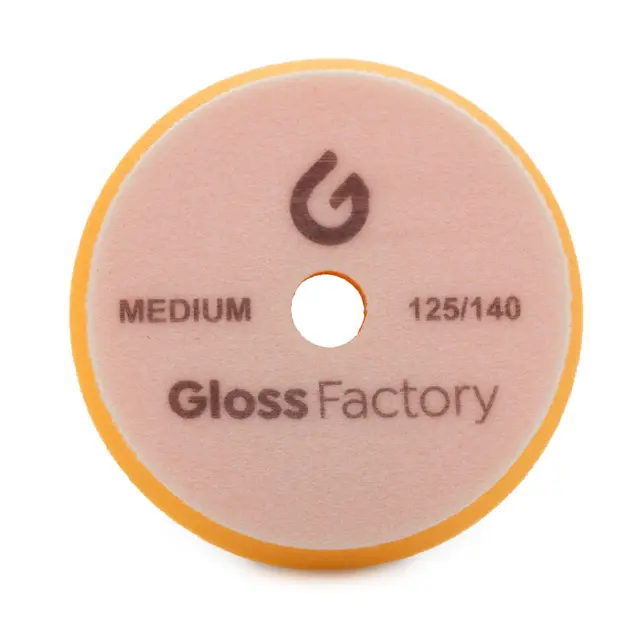 Gloss Factory Medium pute med indikator 125/140mm poleringspute m/fargeindikator 