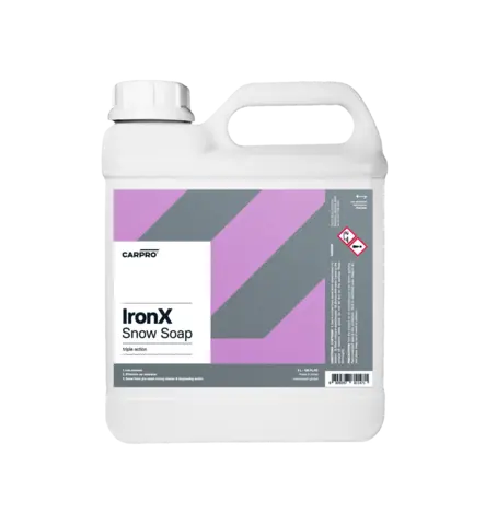 CarPro Iron.X Snow Soap 4 Liter Skums&#229;pe m/flyverustfjerner