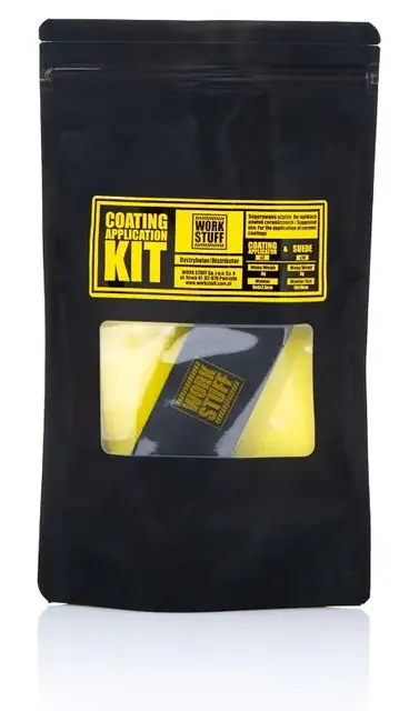 Work Stuff Coating Application Kit 2 stk applikatorer, 10 stk suede kluter 