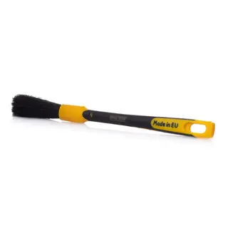 Work Stuff Black Rubber Detailing Brush Medium hard kost m/ gummigrep, 16mm