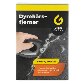 Gloss Factory Dyreh&#229;rsfjerner Fjerner effektivt hundeh&#229;r fra tekstiler