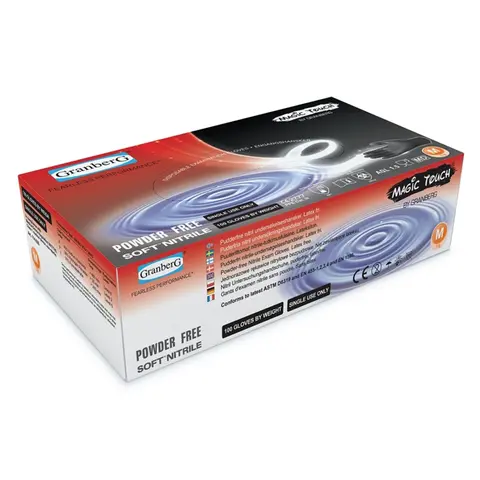 Granberg engangshanske Magic Touch&#174; Soft Nitrile™, pudderfri. 100 st. Medium