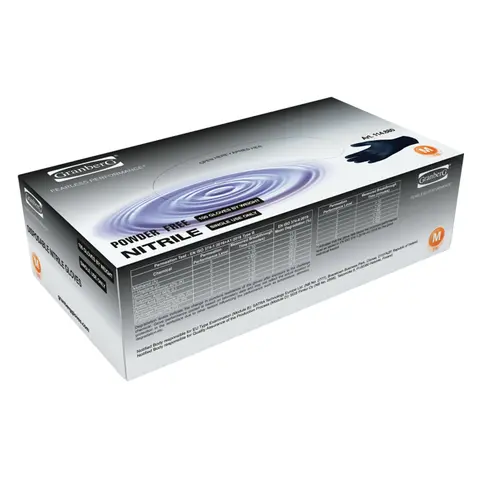 Granberg engangshanske Nitril - Robust! Nitril, pudderfri. Svart, 100 stk, XL
