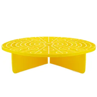 Gloss Factory Vaskerist Gul Gritguard, rist som holder vannet rent