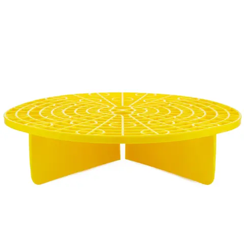 Gloss Factory Vaskerist Gul Gritguard, rist som holder vannet rent