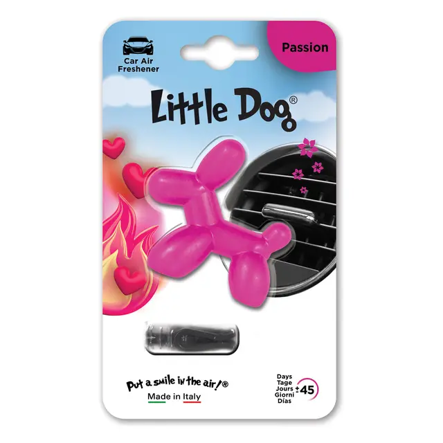 Little Dog® Passion Luftfrisker med lukt av Passion 