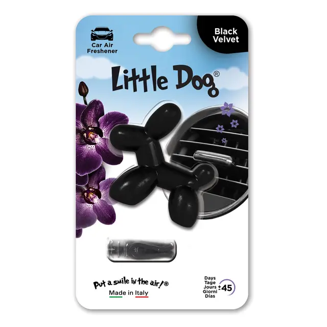 Little Dog® Black Velvet Luftfrisker med lukt av Black Velvet 