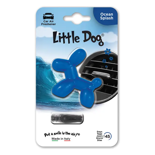 Little Dog® Ocean Splash Luftfrisker med lukt av Ocean Splash 