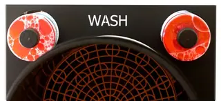 Poka Premium b&#248;ttevogn - 14 til 20 liter WASH, 20mm galvansiert st&#229;l med hjul