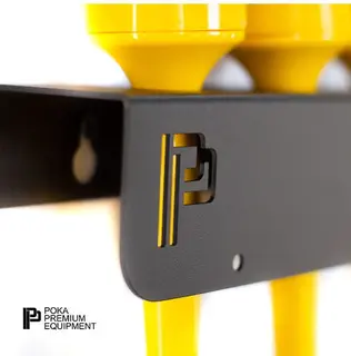 Poka Premium b&#248;rsteholder, 80 cm Uten inskripsjon, 1,5mm galvansiert st&#229;l