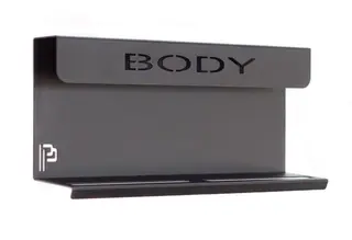 Poka Premium flaske/b&#248;rsteholder, 40 cm Body, 1,5 mm galvansiert st&#229;l