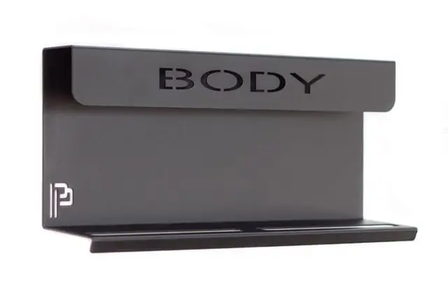Poka Premium flaske/børsteholder, 40 cm Body, 1,5 mm galvansiert stål 