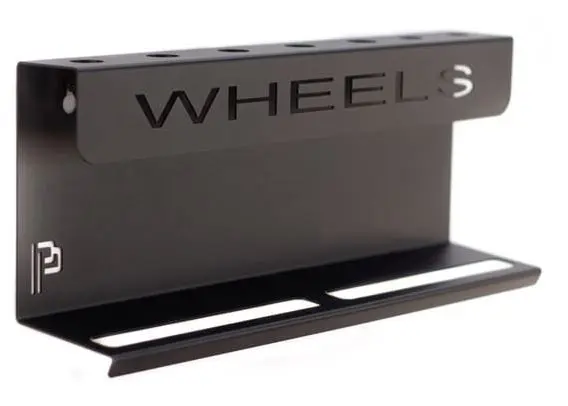 Poka Premium flaske/børsteholder, 40 cm Wheels, 1,5 mm galvansiert stål 