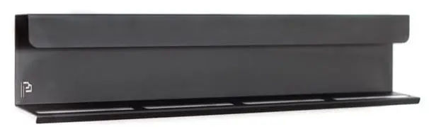 Poka Premium flaske/børsteholder, 80 cm 1,5 mm galvansiert stål 