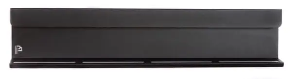 Poka Premium flaske/børsteholder, 80 cm 1,5 mm galvansiert stål 