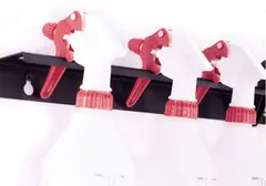 Poka Premium flaskeholder, 80 cm 1,5 mm galvanisert stål, pulverlakkert