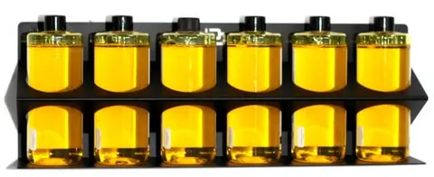 Poka Premium flaskeholder, 6 x 500 ml 1,5 mm galvanisert st&#229;l, pulverlakkert