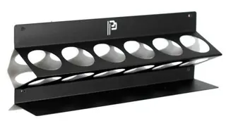 Poka Premium flaskeholder, 6 x 500 ml 1,5 mm galvanisert st&#229;l, pulverlakkert