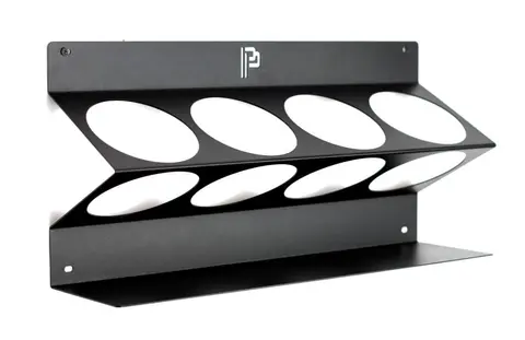 Poka Premium flaskeholder, 4 x 1500 ml 1,5 mm galvanisert st&#229;l, pulverlakkert