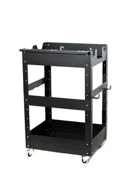 Poka Premium basic detailervogn Tralle med 2 hyller 