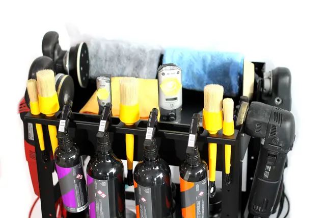 Poka Premium Pro detailervogn Tralle med 3 hyller 