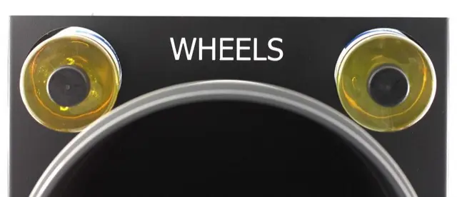 Poka Premium bøttevogn - 14 til 20 liter WHEELS, 20mm galvansiert stål med hjul 