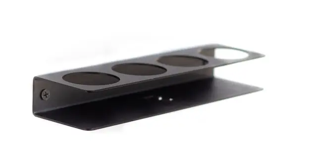 Poka Premium stativ for coatingflaske Veggholder for 4 coating flasker 