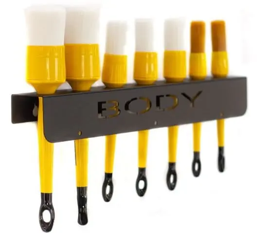 Poka Premium børsteholder, 40 cm Body, 1,5 mm galvansiert stål 