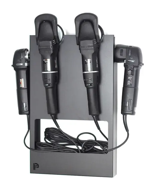 Poka Premium holder for poleringsmaskin Plass til 2 maskiner m/ kabelholder 