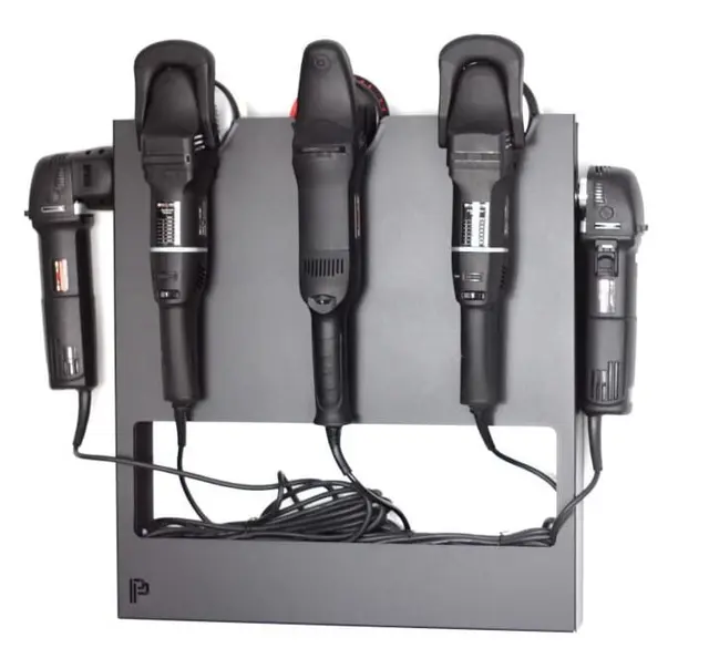 Poka Premium holder for poleringsmaskin Plass til 3 maskiner m/ kabelholder 