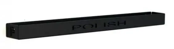 Poka Premium hylle for oppbevaring 80 cm Polish, 1,5 mm galvansiert stål 