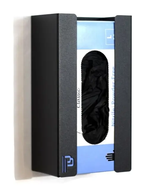 Poka Premium holder for engangshansker Praktisk veggholder for 1-pk hansker 